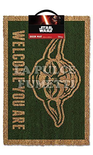 STAR WARS : DOOR MAT YODA WELCOME YOU ARE ZERBINO 40X60